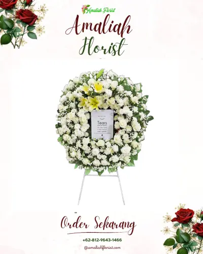 Krans Bunga Duka Cita cirebon